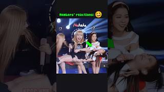 Jennie Was Singing When She Suddenly Fell Asleep 🤣 jisoo lisa blackpink jennie funny cute [upl. by Alfy]