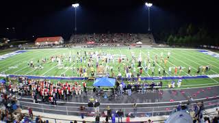 OCHS Warrior Marching Band at Warrior Stadium October 18th [upl. by Gawlas]