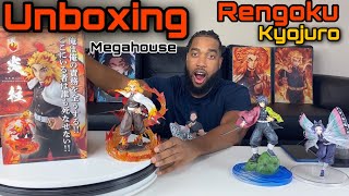 Unboxing  Rengoku Kyojuro  Demon Slayer Kimetsu No Yaiba  Megahouse GEM Series  Flame Hashira [upl. by Marta100]