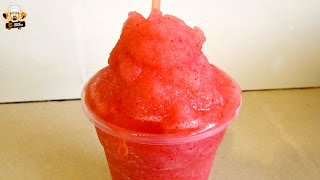 STRAWBERRY LEMONADE SLURPEE SLUSHY RECIPE [upl. by Tawney797]