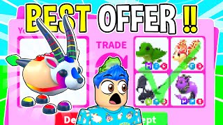 I Traded My MEGA ORYX In Adopt Me  Roblox Adopt Me Trading MEGA NEON Desert Pet RICH TRADE [upl. by Uttasta475]