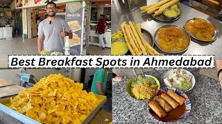 Best Breakfast Spots in Ahmedabad  Jalebi Fafda Khaman Sev khamni and more [upl. by Holder]