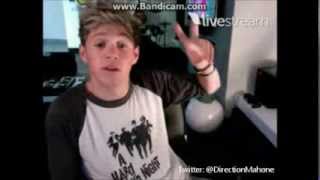 Niall Horan Twitcam  12th August 2013  FULL [upl. by Lathrop]