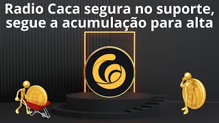 Radio Caca RACA continua segurando seu preço na região de suporte será que esse é o grande ponto [upl. by Einnaffit100]