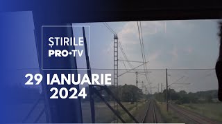 Știrile PRO TV  29 Ianuarie 2024 [upl. by Ellen654]