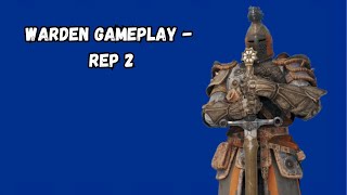 Warden Gameplay  For Honor PC [upl. by Dlaregztif]