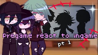 pregame react to ingame pt1credits at desc⚠️ V3 SPOILERS ⚠️ [upl. by Rhee]