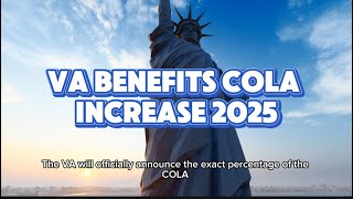 Va benefits cola increase 2025 [upl. by Okire]