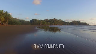 PLAYA DOMINICALITO PUNTARENAS COSTA RICA [upl. by Eizus]