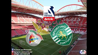 Rádio Antena 1  Benfica x Sporting  Relato dos Golos [upl. by Joelynn]