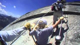 Half Dome Cables ALL THE WAY UP [upl. by Arly]