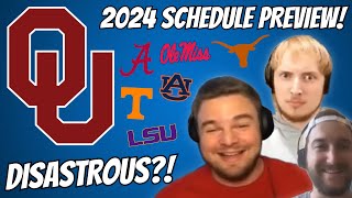 Oklahoma Football 2024 Schedule Preview [upl. by Eunice746]