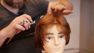 Sweeping Mop Top Haircut Tutorial  TheSalonGuy [upl. by Coheman]