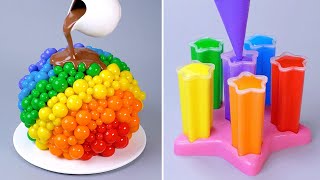 Indulgent Rainbow Cake Decorating Ideas  Delicious Chocolate Cake Tutorials  Transform Cake [upl. by Aisyram]