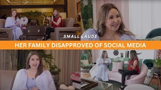 Korina Sanchez gets Small Laude to Admit her Family Disapproved of Social Media  KORINA INTERVIEWS [upl. by Ailemap]