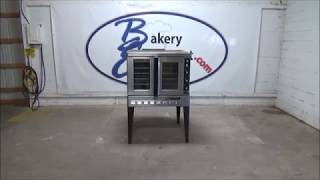 Blodgett Convection Gas Oven Model DFG100 [upl. by Benia]