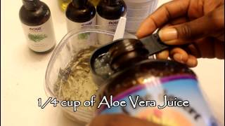 How to make Bentonite Clay Hair Mask [upl. by Macrae699]