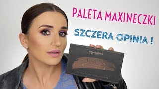 Paleta Maxineczki Makeup Revolution  Najlepsza Tania Paleta Recenzja  Tutorial Beauty Legacy [upl. by Lewse516]