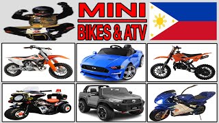 Mini Bikes and ATV Price List In The Philippines 2023 [upl. by Ariaet703]