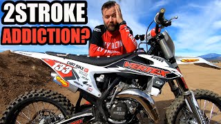 125 2 stroke most fun you can have on a dirt bike  KTM 125 SX build [upl. by Ailey]