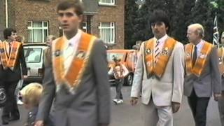 Lurgan MiniTwelfth Parade 1988 [upl. by Eenaffit355]