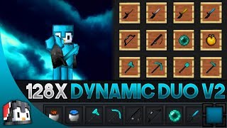 Dynamic Duo V2 128x MCPE PvP Texture Pack FPS Friendly [upl. by Batsheva]