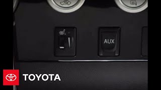 2007  2009 Tundra HowTo Heated Seats  Toyota [upl. by Shanahan]