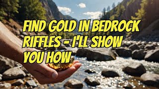 How To Find Gold In Bedrock Riffles [upl. by Ainolopa]