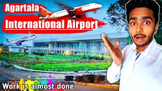 Agartala International Airport  Air India landing  Maharaja Bir Bikram Airport [upl. by Littlejohn135]