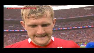 Nottingham Forest Joe Worrall post match Championship playoff final 29th May 2022 [upl. by Leelah]