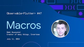 Rewriting freezed with Macros  Observable Flutter 47 [upl. by Clea]