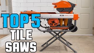 5 Best Best Budget Tile Saw 2024  Top 5 Tile Saws Buying Guide [upl. by Adnauqal1]