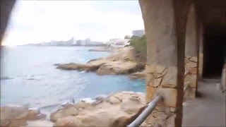 Cami de Ronda  Platja dAro  Costa Brava  Desembre 2015 [upl. by Lybis]