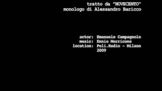 ABaricco  NOVECENTO  monologo finale [upl. by Keldon768]