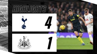 Tottenham Hotspur 4 Newcastle United 1  Premier League Highlights [upl. by Nicol]