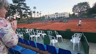 ITF World Tennis Tour Juniors BeaulieusurMer 19042023 Thijs BoogaardNL beats Kevin EdengrenS [upl. by Sykleb]