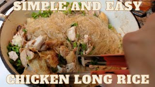 How To Make Easy Chicken Long Rice  Hawaii Favorites  Simple Recipe [upl. by Annad284]