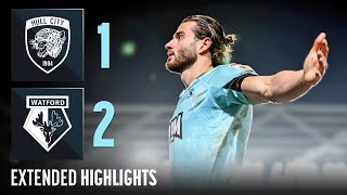 Extended Highlights 🎞️  Hull City 12 Watford [upl. by Afirahs]