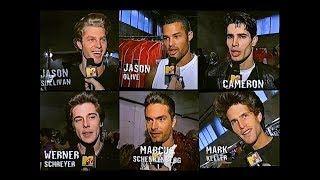 Top 90s Male Models  Backstage Interviews [upl. by Innaig]