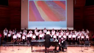 quotThe Rainbow Connectionquot  Rutgers Childrens Choir amp Scarlet Singers May 11 2014 [upl. by Tilden]