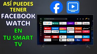 Como VER FACEBOOK Watch en SMART TV Android  Muy fácil  Como instalar Facebook Watch en Smart TV [upl. by Orecul]