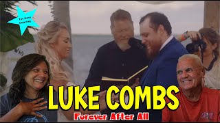 Music Reaction  First time Reaction Luke Combs  Forever After All [upl. by Iron]