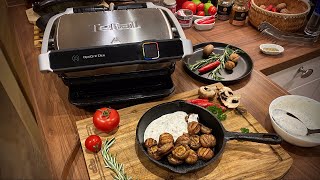 Gegrillte Champignons im Tefal OptiGrill [upl. by Yentrac]