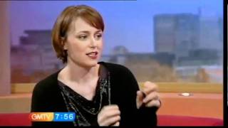 Keeley Hawes  Ashes to Ashes  GMTV [upl. by Ahsinav]