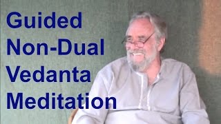 Guided NonDual Vedanta Meditation  James Swartz [upl. by Adnerad]