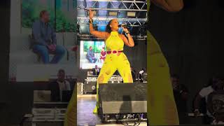 Bajan Soca star Alison Hinds sings “Faluma Ding Ding” at the African Caribbean Fest [upl. by Siradal942]