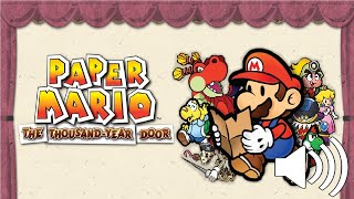 Paper Mario The Thousand Year Door All Sound Effects With Gameplay [upl. by Samanthia]