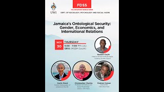 Jamaicas Ontological Security Gender Economics and International Relations [upl. by Nimajneb163]