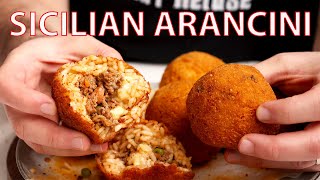 How to Make SICILIAN ARANCINI Like an Italian [upl. by Zuzana]