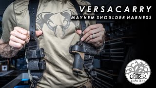 Versacarry Mayhem Shoulder Harness Holster System Because You Cant ALWAYS IWB [upl. by Ydniahs]